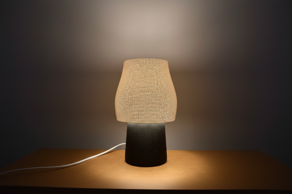 Lamp black horizontal zoomed out