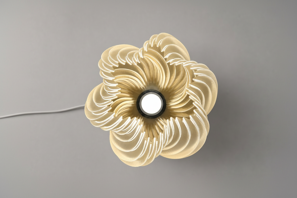 Lamp top view horizontal