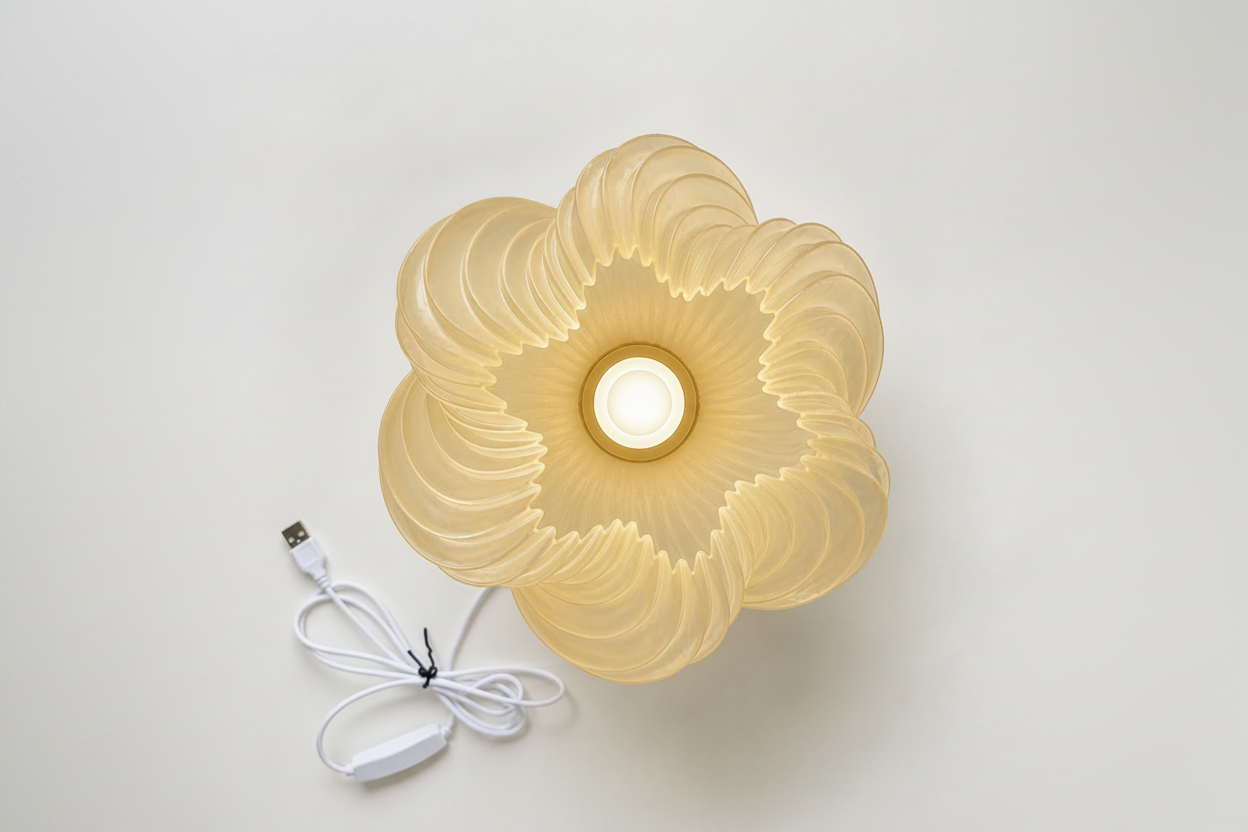 Lamp top view horizontal